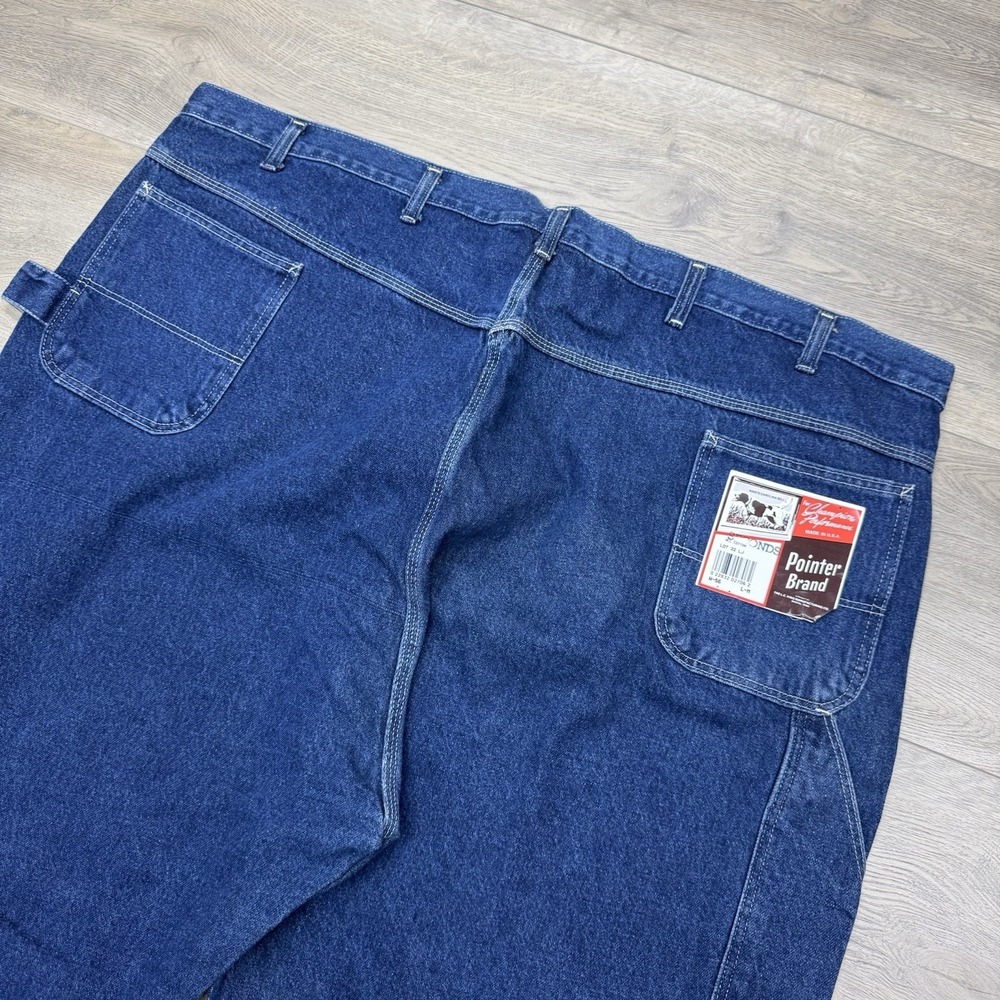 NWI Pointer Brand Blue Denim Jeans Men Sz 56xM*** LC King Bristol TN Cotton READ